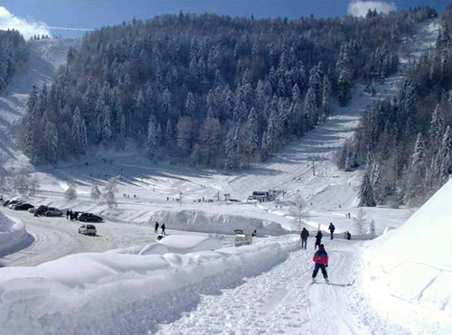 Station de ski de l'Ermitage Frère Joseph à Ventron