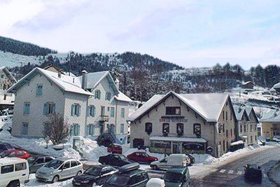 Location Vosges - Le village en hiver