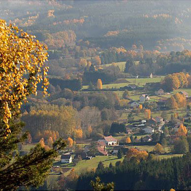 Les Vosges en automne - Résidence des Buis